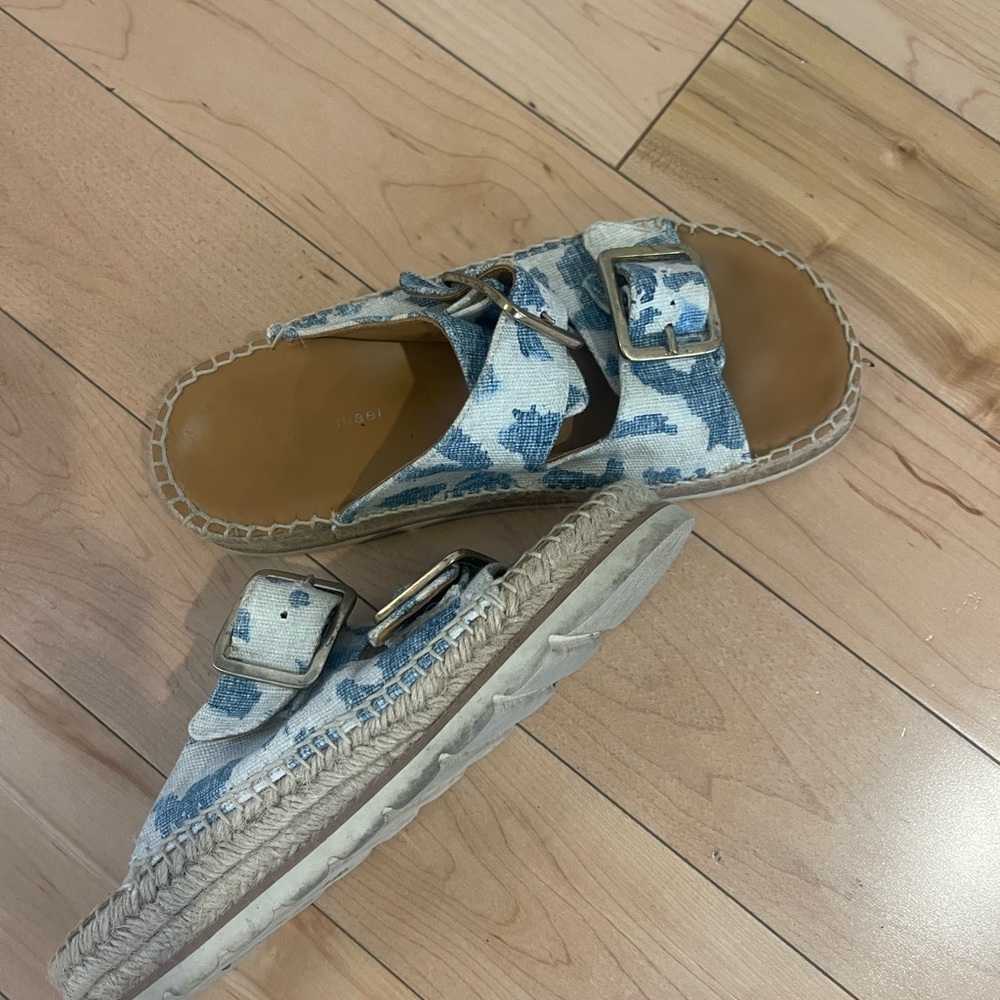 Micheal platform slides, size 9.